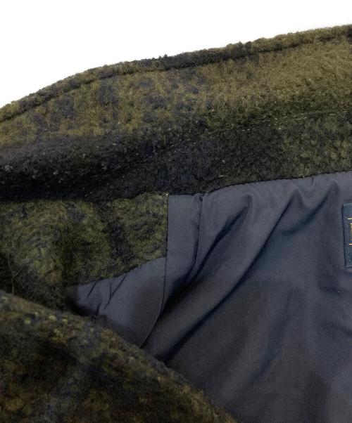 PENDLETON（ペンドルトン）PENDLETON (ペンドルトン) チェック柄コーチジャケット　1575-6206 グリーン×ネイビー サイズ:Lの古着・服飾アイテム