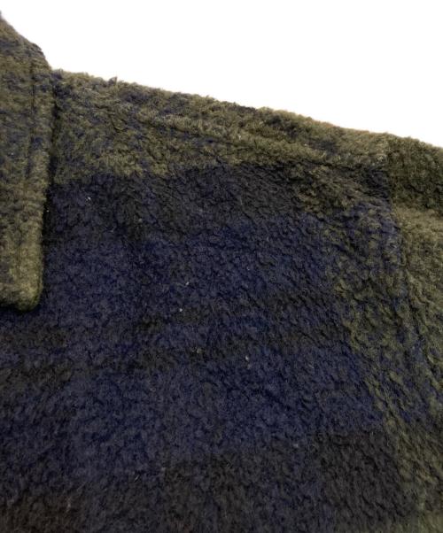 PENDLETON（ペンドルトン）PENDLETON (ペンドルトン) チェック柄コーチジャケット　1575-6206 グリーン×ネイビー サイズ:Lの古着・服飾アイテム