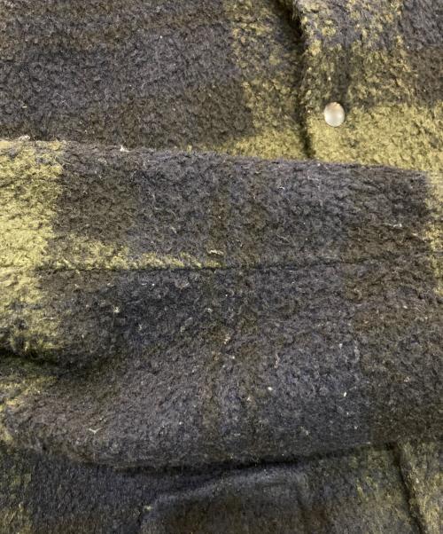 PENDLETON（ペンドルトン）PENDLETON (ペンドルトン) チェック柄コーチジャケット　1575-6206 グリーン×ネイビー サイズ:Lの古着・服飾アイテム