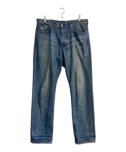 A BATHING APE（ア ベイシング エイプ）A BATHING APE (ア ベイシング エイプ) APE HEAD DENIM PANTS　001DPK201006M インディゴ サイズ:2XLの古着・服飾アイテム