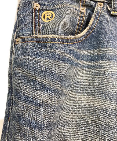 A BATHING APE（ア ベイシング エイプ）A BATHING APE (ア ベイシング エイプ) APE HEAD DENIM PANTS　001DPK201006M インディゴ サイズ:2XLの古着・服飾アイテム