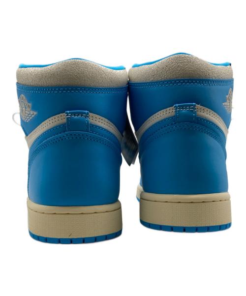 NIKE（ナイキ）NIKE (ナイキ) AIR JORDAN 1 RETRO HIGH OG ブルー×ホワイト サイズ:27cm 未使用品の古着・服飾アイテム