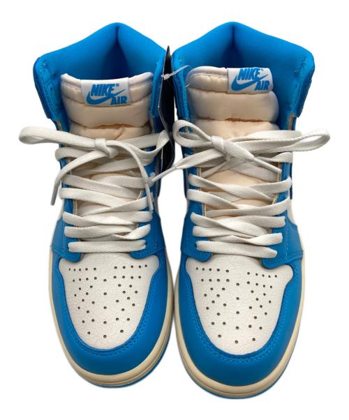 NIKE（ナイキ）NIKE (ナイキ) AIR JORDAN 1 RETRO HIGH OG ブルー×ホワイト サイズ:27cm 未使用品の古着・服飾アイテム