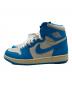 NIKE (ナイキ) AIR JORDAN 1 RETRO HIGH OG ブルー×ホワイト サイズ:27cm 未使用品：13000円