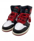 NIKEナイキ）の古着「AIR JORDAN 1 RETRO HIGH OG」｜レッド×ホワイト