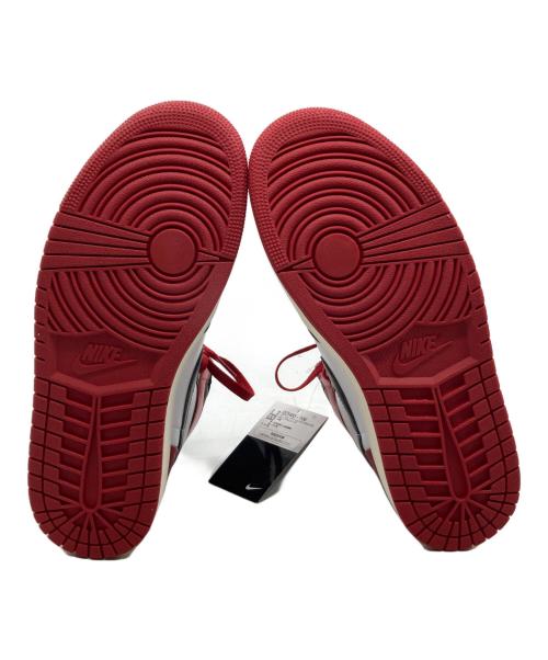 NIKE（ナイキ）NIKE (ナイキ) AIR JORDAN 1 RETRO HIGH OG レッド×ホワイト サイズ:27cm 未使用品の古着・服飾アイテム
