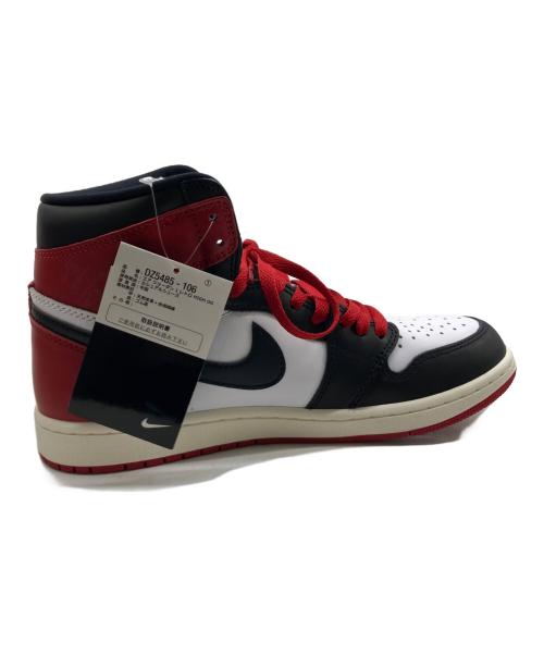 NIKE（ナイキ）NIKE (ナイキ) AIR JORDAN 1 RETRO HIGH OG レッド×ホワイト サイズ:27cm 未使用品の古着・服飾アイテム