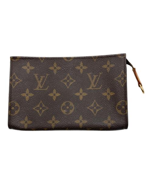 LOUIS VUITTON（ルイ ヴィトン）LOUIS VUITTON (ルイ ヴィトン) ポッシュトワレ15 ブラウンの古着・服飾アイテム
