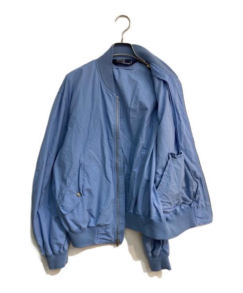 POLO RALPH LAUREN（ポロ・ラルフローレン）POLO RALPH LAUREN (ポロ・ラルフローレン) コットンブルゾン ブルー サイズ:Lの古着・服飾アイテム