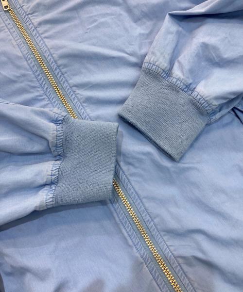 POLO RALPH LAUREN（ポロ・ラルフローレン）POLO RALPH LAUREN (ポロ・ラルフローレン) コットンブルゾン ブルー サイズ:Lの古着・服飾アイテム