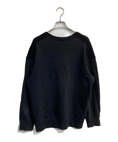 COMME des GARCONS HOMME（コムデギャルソン オム）COMME des GARCONS HOMME (コムデギャルソン オム) スウェット切替ニット　 AD1998 田中オム　HT-040200 ブラック サイズ:不明の古着・服飾アイテム