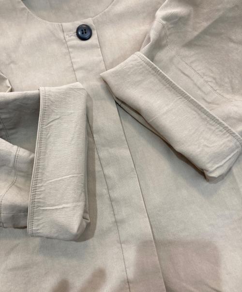 theory luxe（セオリーリュクス）theory luxe (セオリーリュクス) Lush Linen Khloe Jacket　03-5204101 ベージュ サイズ:S32の古着・服飾アイテム