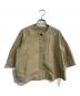 theory luxe（セオリーリュクス）の古着「Lush Linen Khloe Jacket　03-5204101」｜ベージュ