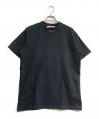 JOHN LAWRENCE SULLIVANジョン ローレンス サリバン）の古着「LOGO JACQUARD T-SHIRT/S」｜ブラック