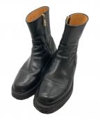 KIDS LOVE GAITEキッズラブゲイト）の古着「ラバーサイドジップブーツ」｜ブラック