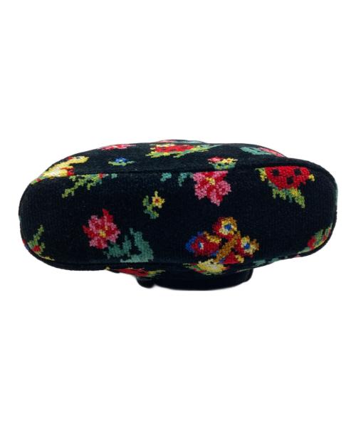 FEILER（フェイラー）FEILER (フェイラー) ハイジ 巾着ショルダーバッグ ブラックの古着・服飾アイテム