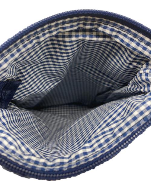 FEILER（フェイラー）FEILER (フェイラー) リーベ＆リリア スマホショルダーバッグ ネイビーの古着・服飾アイテム