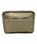 LeSportsac×GALLARDA GALANTEレスポートサック×ガリャルダガランテ）の古着「TECH ORGANIZER」｜ベージュ