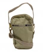 LeSportsac×GALLARDA GALANTEレスポートサック×ガリャルダガランテ）の古着「THE MINI CROSSBODY BAG」｜ベージュ