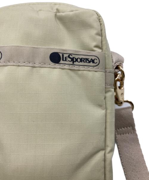 LeSportsac（レスポートサック）LeSportsac (レスポートサック) GALLARDA GALANTE (ガリャルダガランテ) THE MINI CROSSBODY BAG ベージュの古着・服飾アイテム