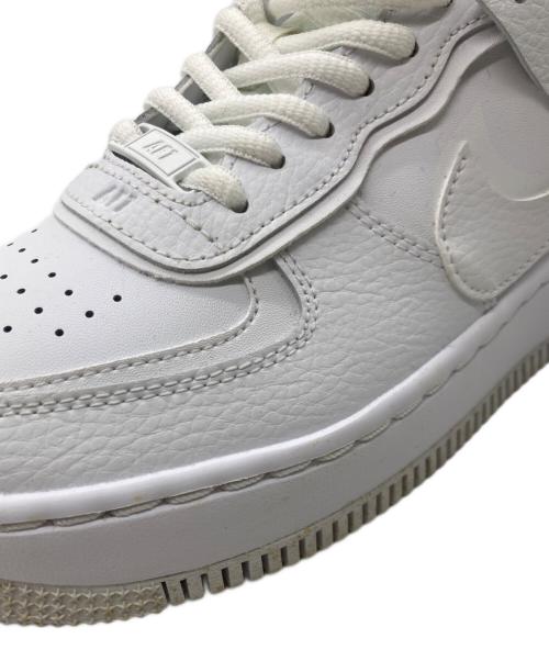 NIKE（ナイキ）NIKE (ナイキ) WMNS AIR FORCE 1 SHADOW ホワイト サイズ:24cmの古着・服飾アイテム
