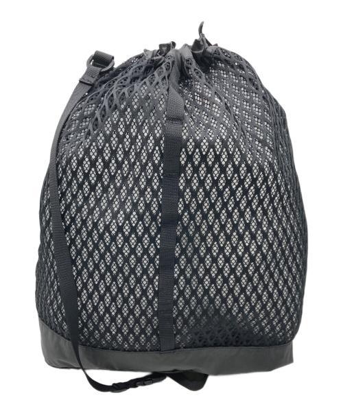 Snow peak（スノーピーク）snow peak (スノーピーク) Double Face Mesh Shoulder Bag ブラックの古着・服飾アイテム