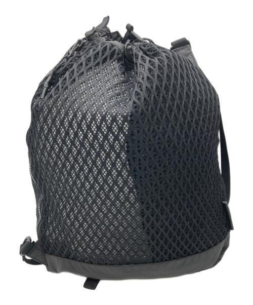 Snow peak（スノーピーク）snow peak (スノーピーク) Double Face Mesh Shoulder Bag ブラックの古着・服飾アイテム