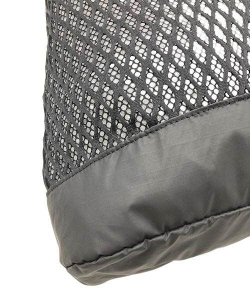 Snow peak（スノーピーク）snow peak (スノーピーク) Double Face Mesh Shoulder Bag ブラックの古着・服飾アイテム