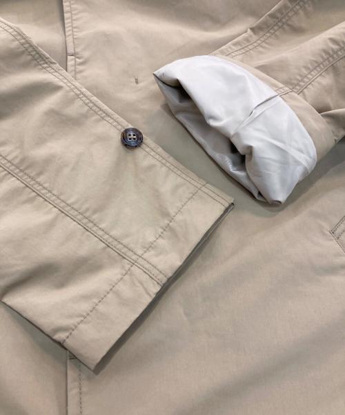 THE NORTHFACE PURPLELABEL（ザ・ノースフェイス パープルレーベル）THE NORTHFACE PURPLELABEL (ザ・ノースフェイス パープルレーベル) BEAMS (ビームス) ステンカラーコート ベージュ サイズ:Mの古着・服飾アイテム