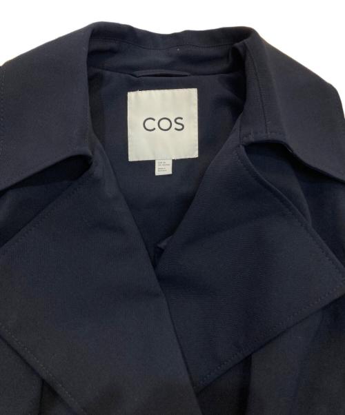 COS（コス）COS (コス) トレンチコート　1010620 ネイビー サイズ:36の古着・服飾アイテム