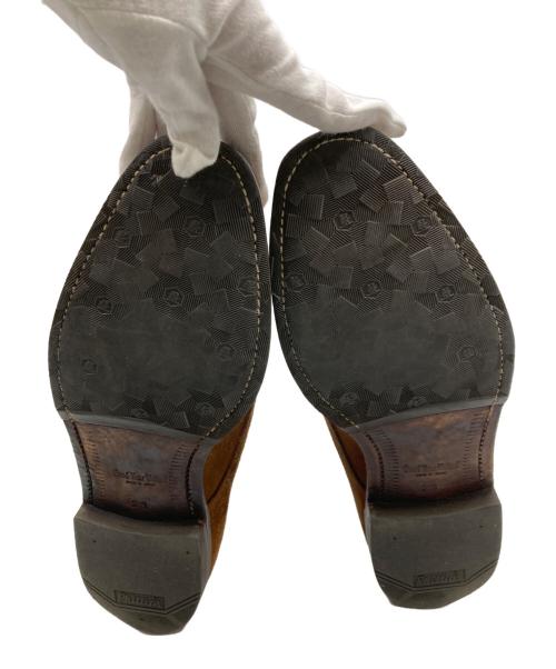 SCOTCH GRAIN（スコッチグレイン）SCOTCH GRAIN (スコッチグレイン) スウェードチャカブーツ ブラウン サイズ:26cmの古着・服飾アイテム