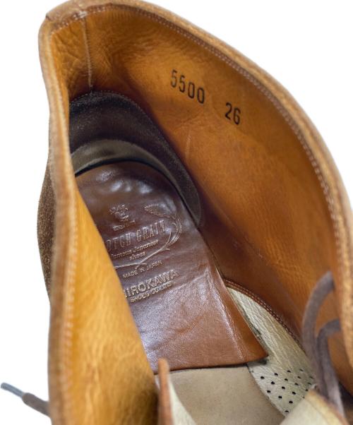 SCOTCH GRAIN（スコッチグレイン）SCOTCH GRAIN (スコッチグレイン) スウェードチャカブーツ ブラウン サイズ:26cmの古着・服飾アイテム