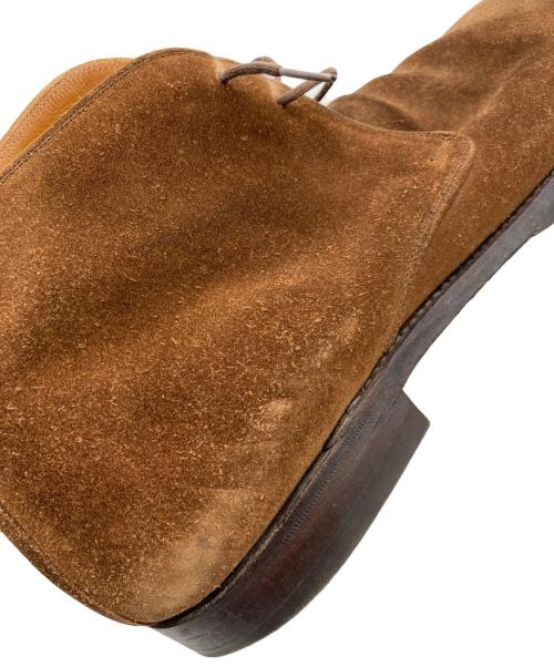 SCOTCH GRAIN（スコッチグレイン）SCOTCH GRAIN (スコッチグレイン) スウェードチャカブーツ ブラウン サイズ:26cmの古着・服飾アイテム