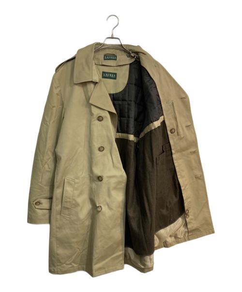 LAUREN RALPH LAUREN（ローレンラルフローレン）LAUREN RALPH LAUREN (ローレンラルフローレン) ライナー付トレンチコート ベージュ サイズ:46の古着・服飾アイテム