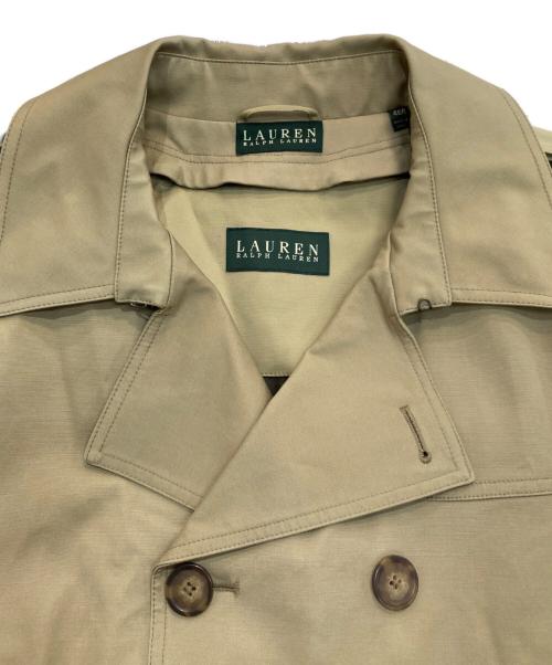 LAUREN RALPH LAUREN（ローレンラルフローレン）LAUREN RALPH LAUREN (ローレンラルフローレン) ライナー付トレンチコート ベージュ サイズ:46の古着・服飾アイテム