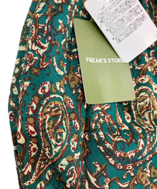 FREAK'S STORE（フリークスストア）FREAK'S STORE (フリークストア) 総柄ワンピース　S24-TKF-31 グリーン サイズ:S 未使用品の古着・服飾アイテム