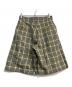JUN MIKAMI (ジュン ミカミ) チェックリネンショーツ グレー×イエロー サイズ:Free：8000円