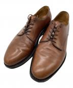 Jalan Sriwijayaジャランスリウァヤ）の古着「EDWARD プレーントゥシューズ」｜ブラウン