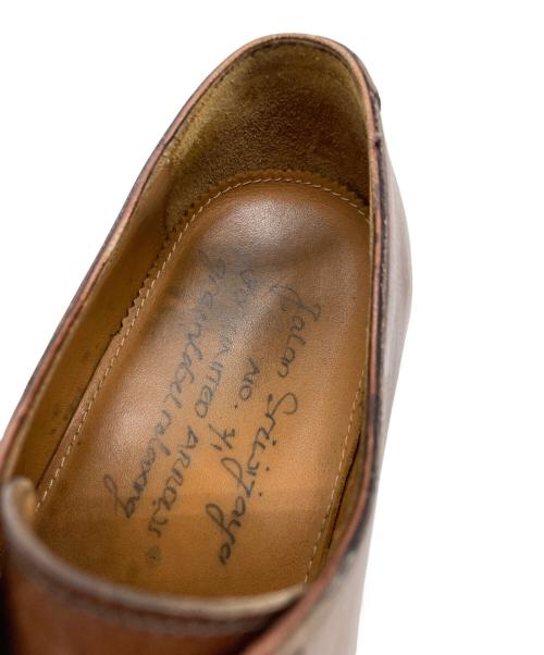 Jalan Sriwijaya（ジャランスリウァヤ）Jalan Sriwijaya (ジャランスリウァヤ) EDWARD プレーントゥシューズ ブラウン サイズ:41の古着・服飾アイテム