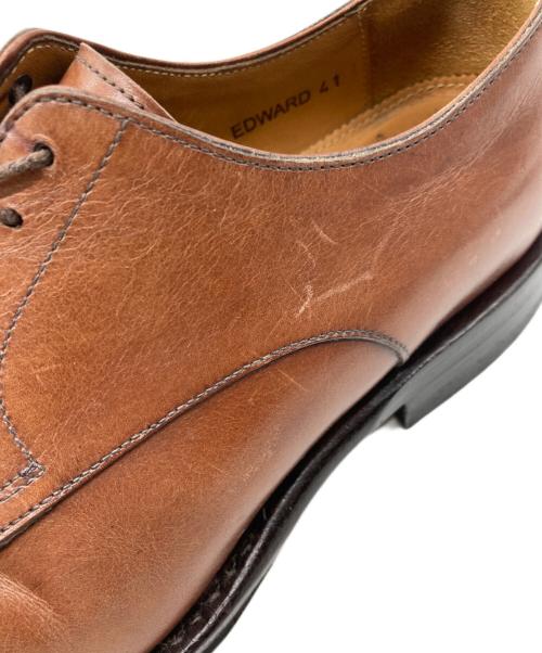 Jalan Sriwijaya（ジャランスリウァヤ）Jalan Sriwijaya (ジャランスリウァヤ) EDWARD プレーントゥシューズ ブラウン サイズ:41の古着・服飾アイテム