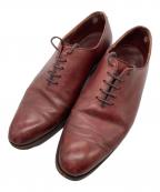 Perfettoペルフェット）の古着「プレーントゥシューズ」｜ブラウン