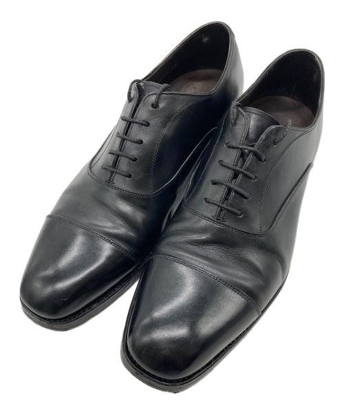 SHETLAND FOX（シェットランドフォックス）SHETLAND FOX (シェットランドフォックス) EDINBURGH ストレートチップシューズ ブラック サイズ:71/2の古着・服飾アイテム