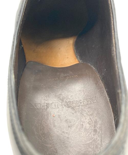 SHETLAND FOX（シェットランドフォックス）SHETLAND FOX (シェットランドフォックス) EDINBURGH ストレートチップシューズ ブラック サイズ:71/2の古着・服飾アイテム