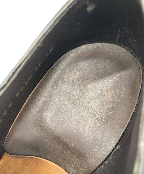 SHETLAND FOX（シェットランドフォックス）SHETLAND FOX (シェットランドフォックス) EDINBURGH ストレートチップシューズ ブラック サイズ:71/2の古着・服飾アイテム