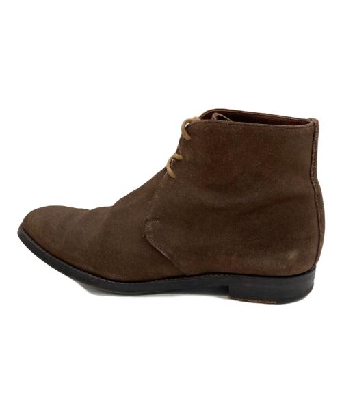 JOSEPH CHEANEY（ジョセフチーニー）Joseph Cheaney (ジョセフチーニー) EDIFICE (エディフィス) スウェードシューズ ブラウン サイズ:7 1/2の古着・服飾アイテム