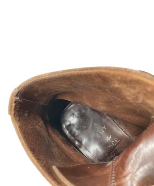JOSEPH CHEANEY（ジョセフチーニー）Joseph Cheaney (ジョセフチーニー) EDIFICE (エディフィス) スウェードシューズ ブラウン サイズ:7 1/2の古着・服飾アイテム