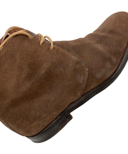 JOSEPH CHEANEY（ジョセフチーニー）Joseph Cheaney (ジョセフチーニー) EDIFICE (エディフィス) スウェードシューズ ブラウン サイズ:7 1/2の古着・服飾アイテム