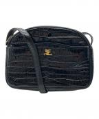 courregesクレージュ）の古着「ミニショルダーバッグ」｜ブラック