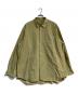 YOKOSAKAMOTO（ヨウコサカモト）の古着「REGULAR COLLAR SHIRT　25SS　YS-25SS-63」｜グリーン