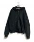 UNIVERSAL PRODUCTS.（ユニバーサルプロダクツ）の古着「JUMBERCA ZIP UP HOODIE　243-60103」｜ブラック